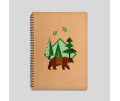 Mountain fox notebook